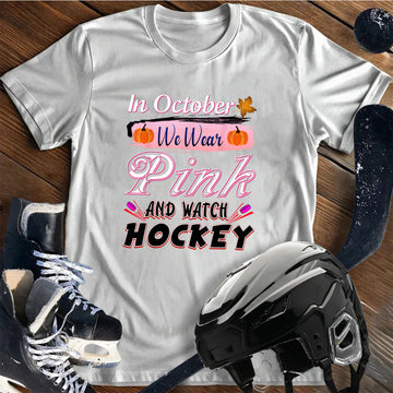 Pink Hockey T-Shirt