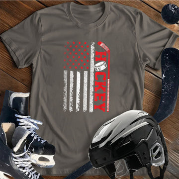 Patriotic Hockey T-Shirt