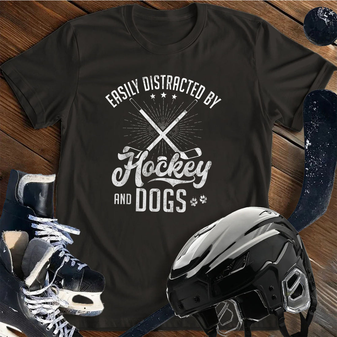 Dogs Hockey T-Shirt