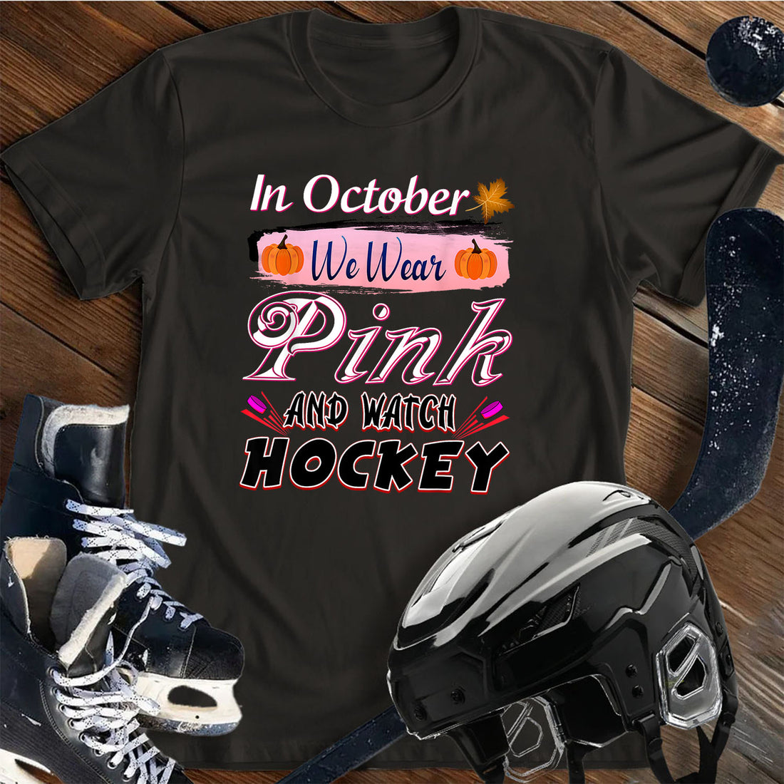 Pink Hockey T-Shirt