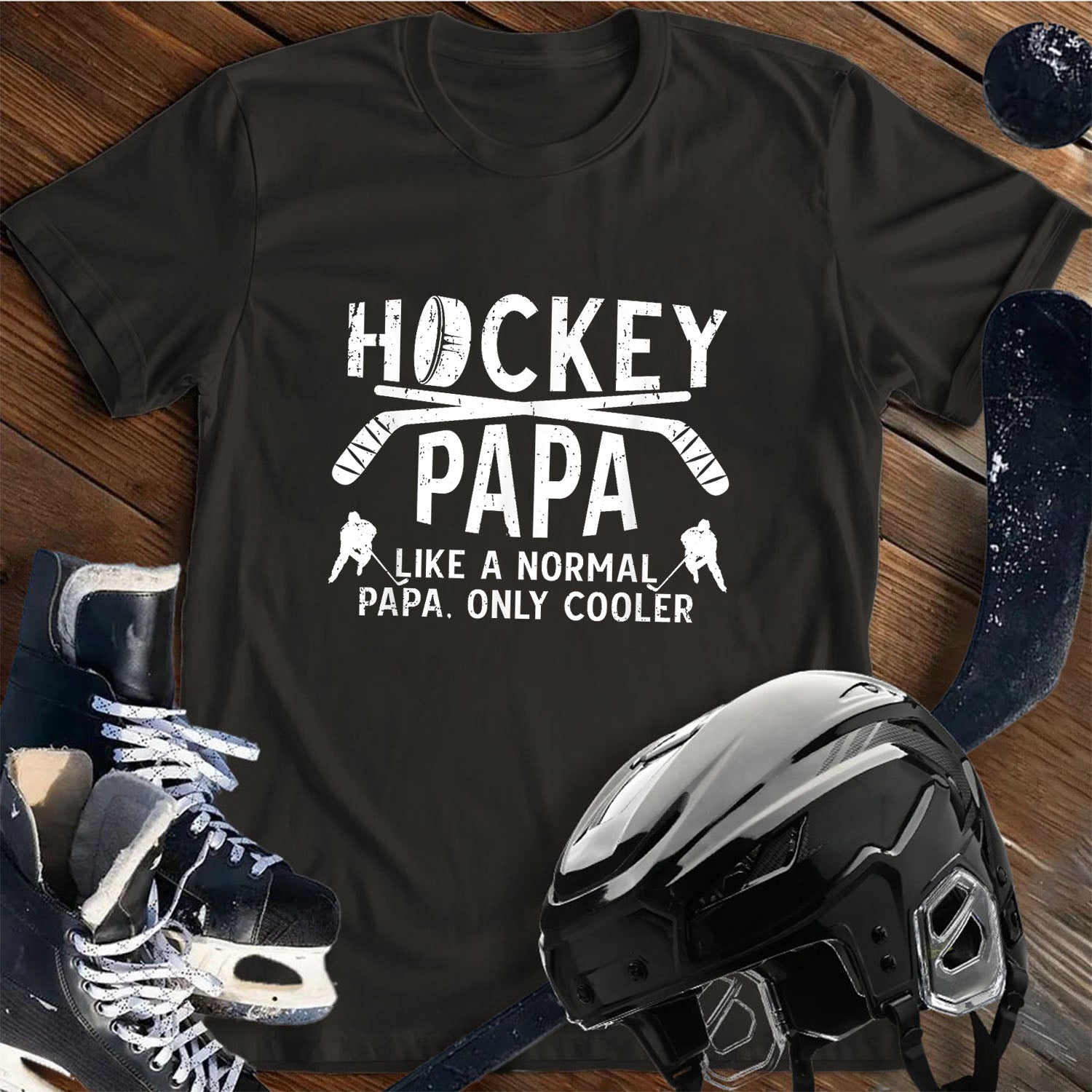 Hockey Papa T-Shirt