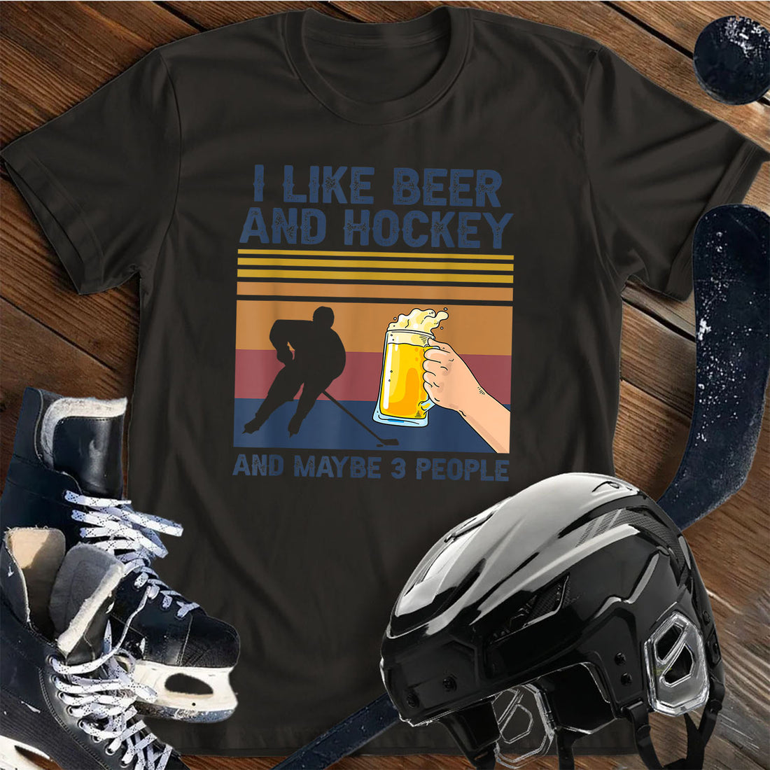 Beer Hockey T-Shirt
