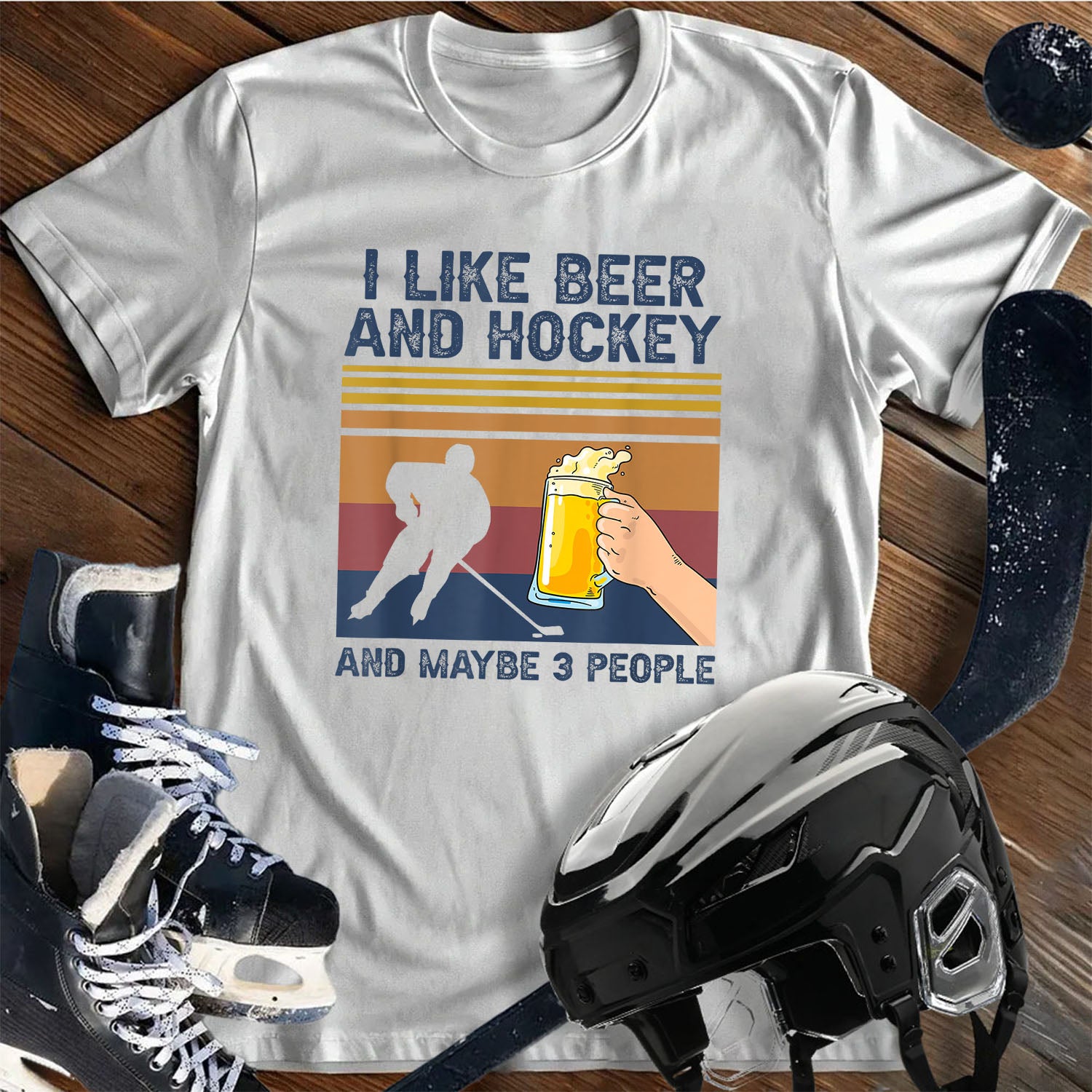 Beer Hockey T-Shirt