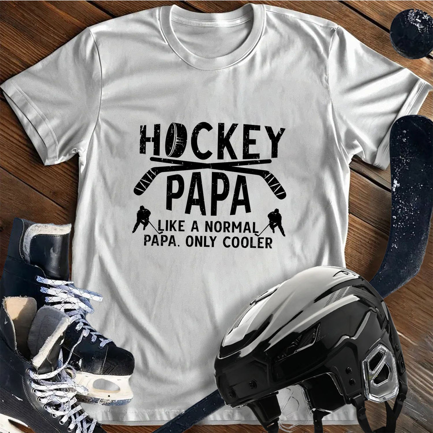 Hockey Papa T-Shirt