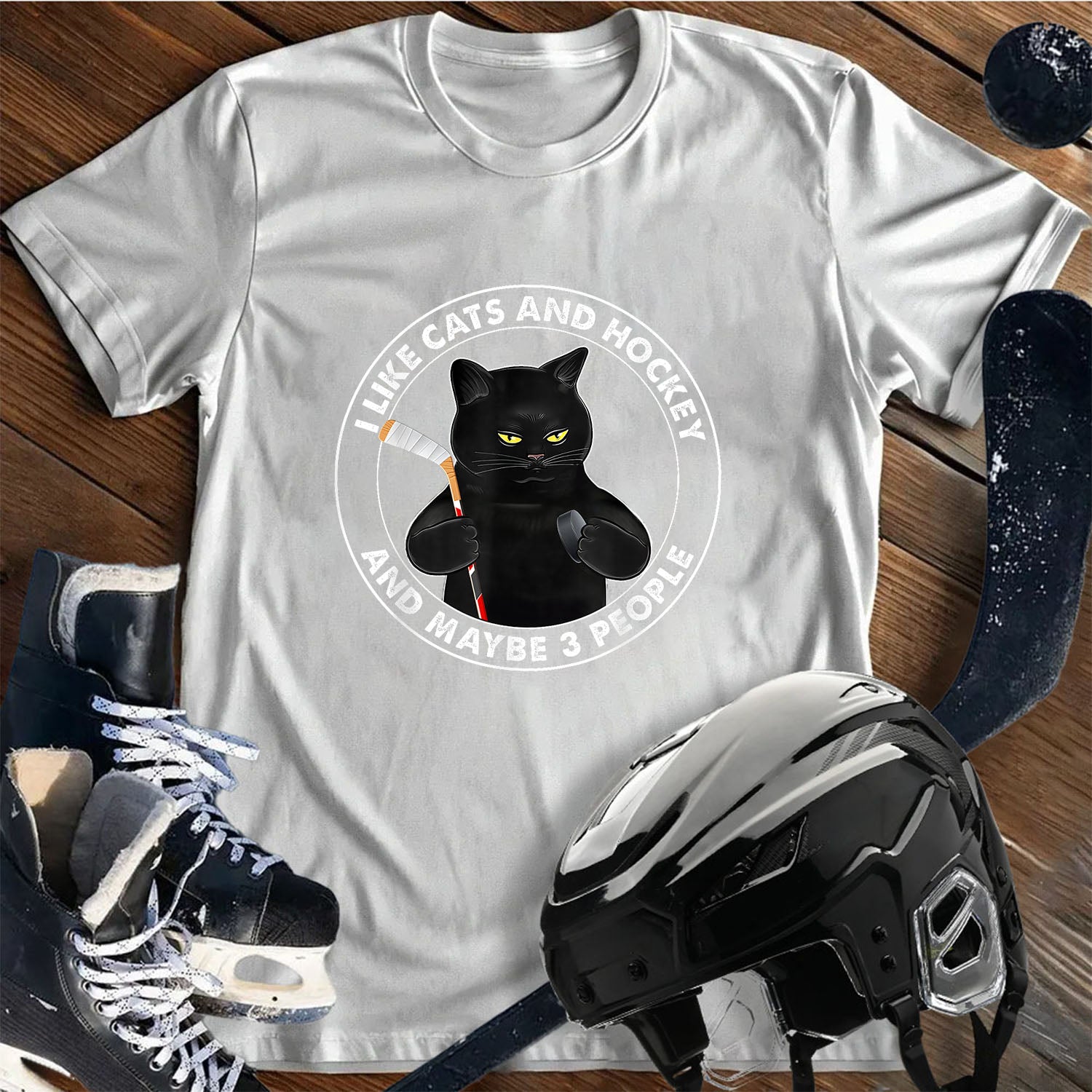 Cats Hockey T-Shirt
