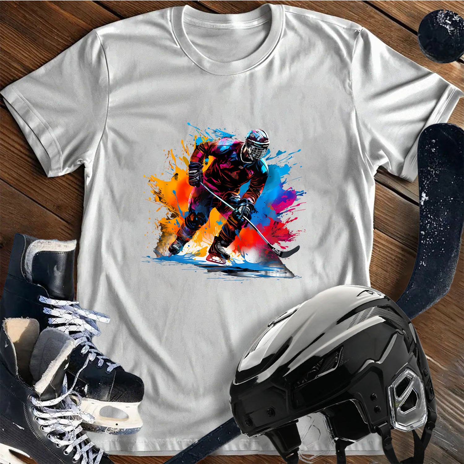 Colorful Hockey T-Shirt