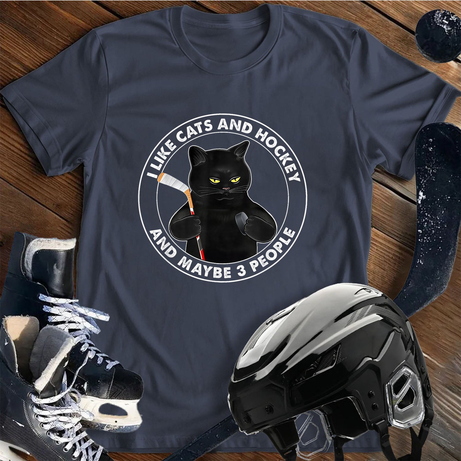 Cats Hockey T-Shirt