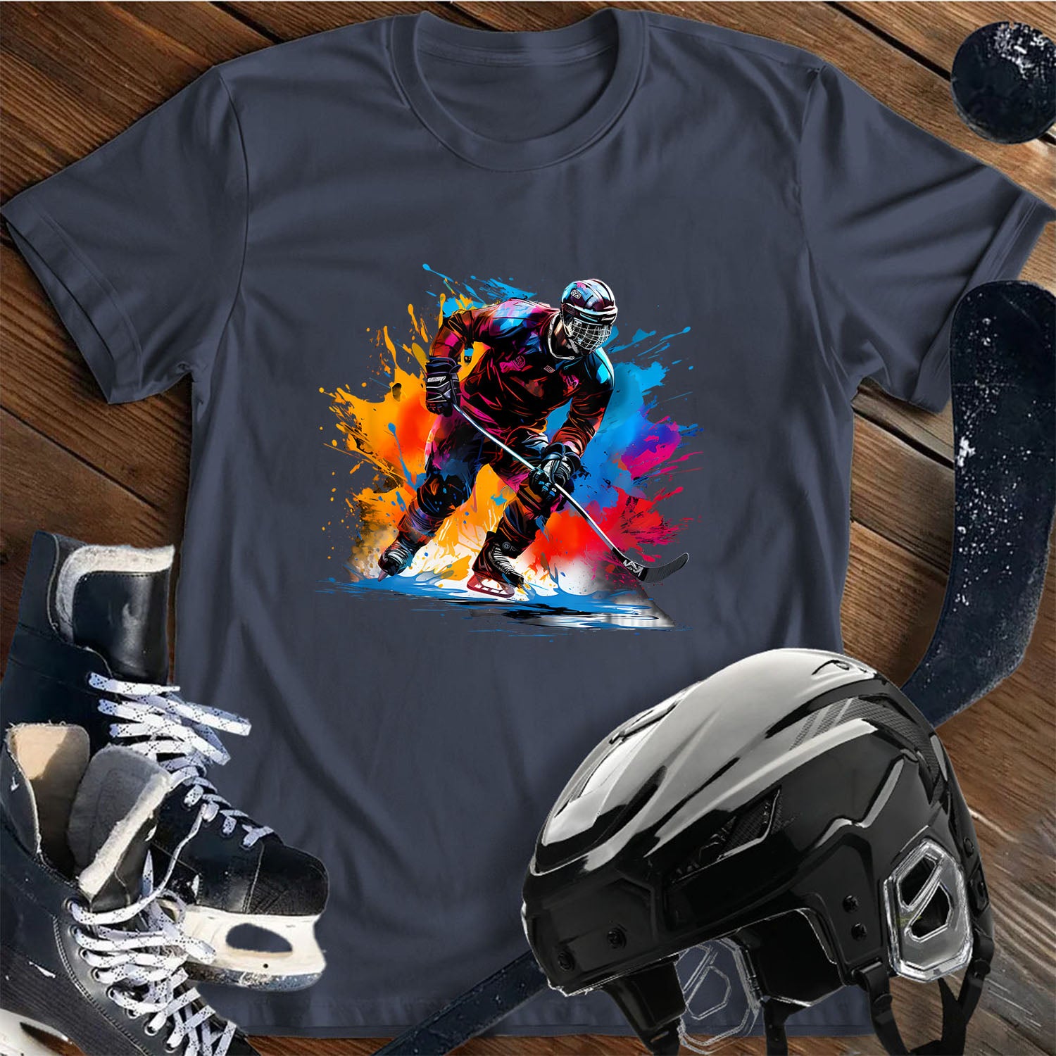 Colorful Hockey T-Shirt