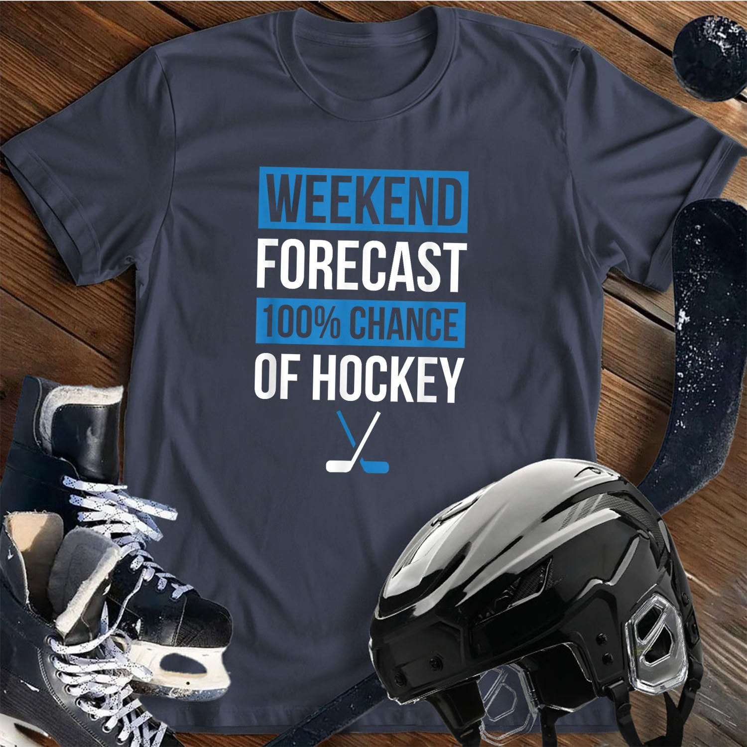 Forecast Hockey T-Shirt