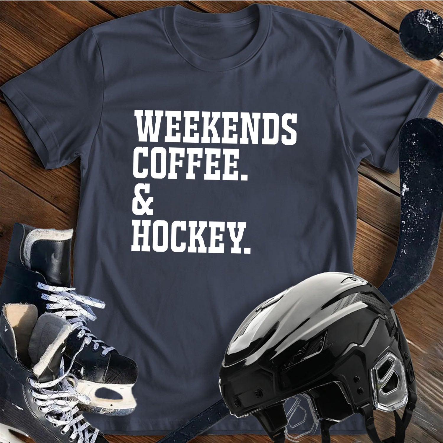 Coffee Hockey T-Shirt