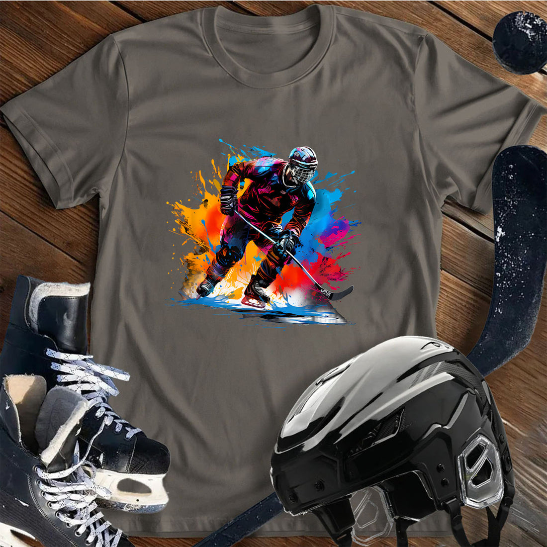 Colorful Hockey T-Shirt