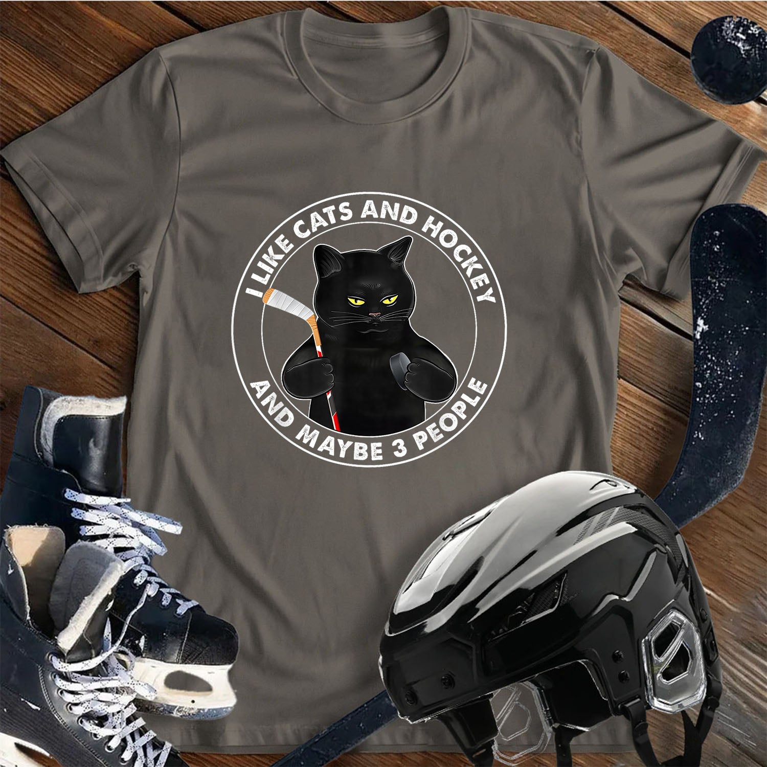 Cats Hockey T-Shirt
