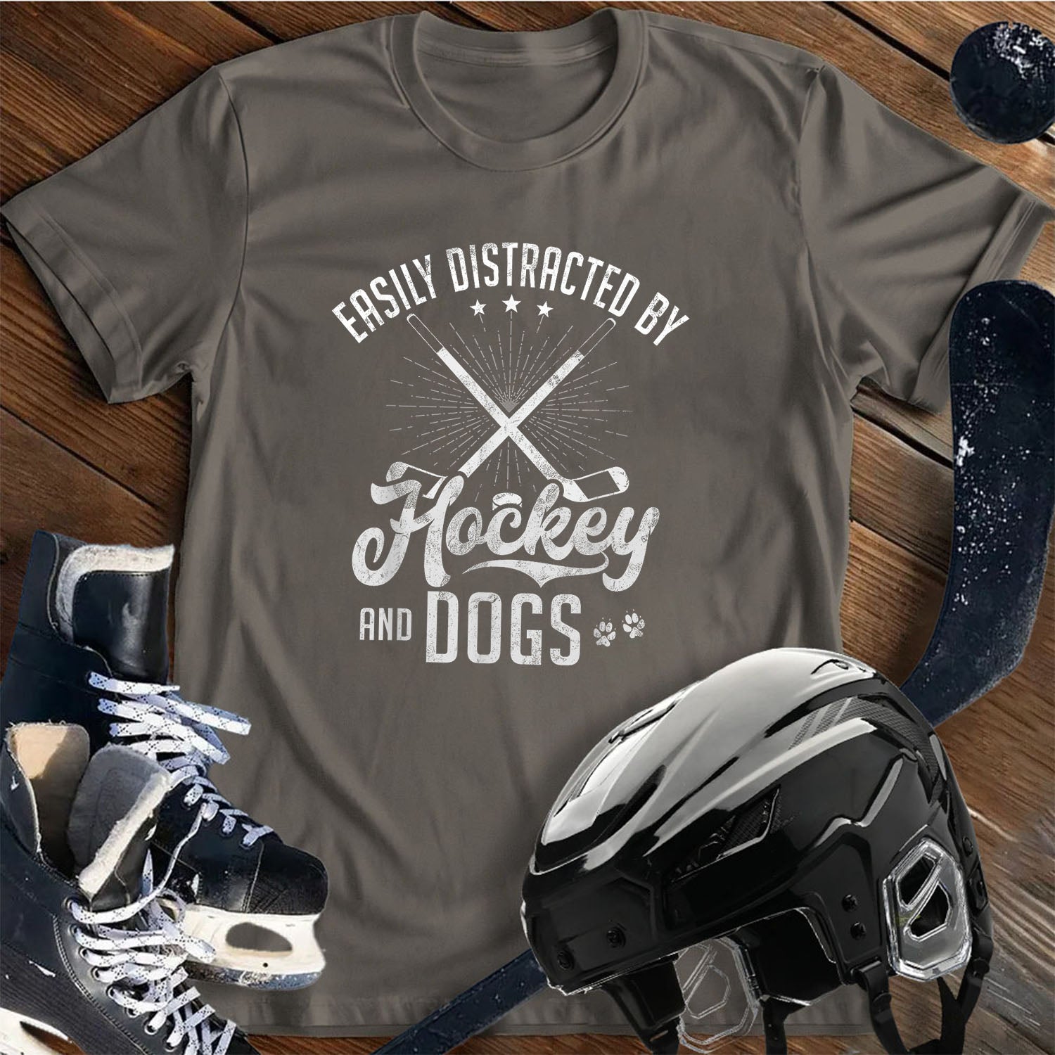 Dogs Hockey T-Shirt