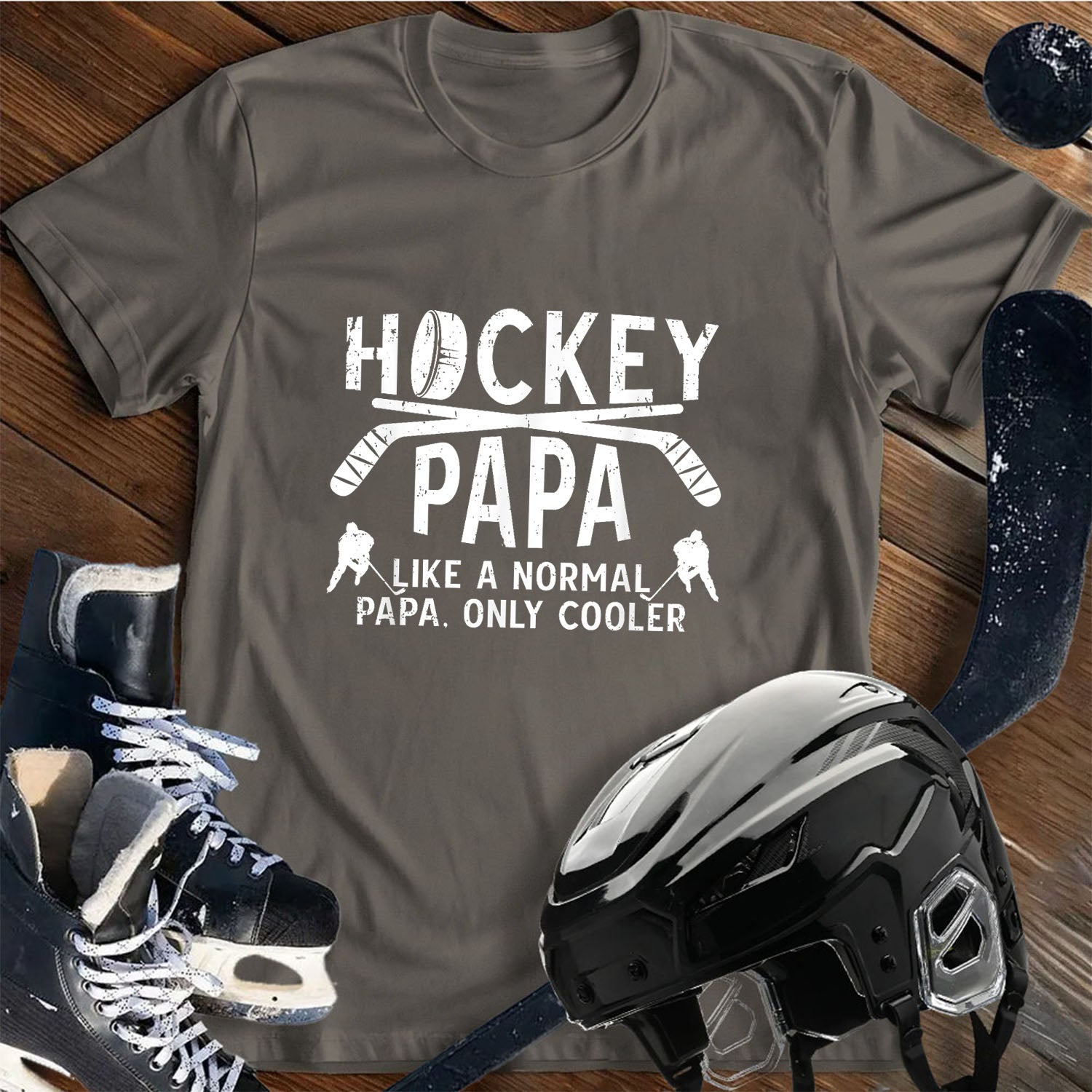 Hockey Papa T-Shirt
