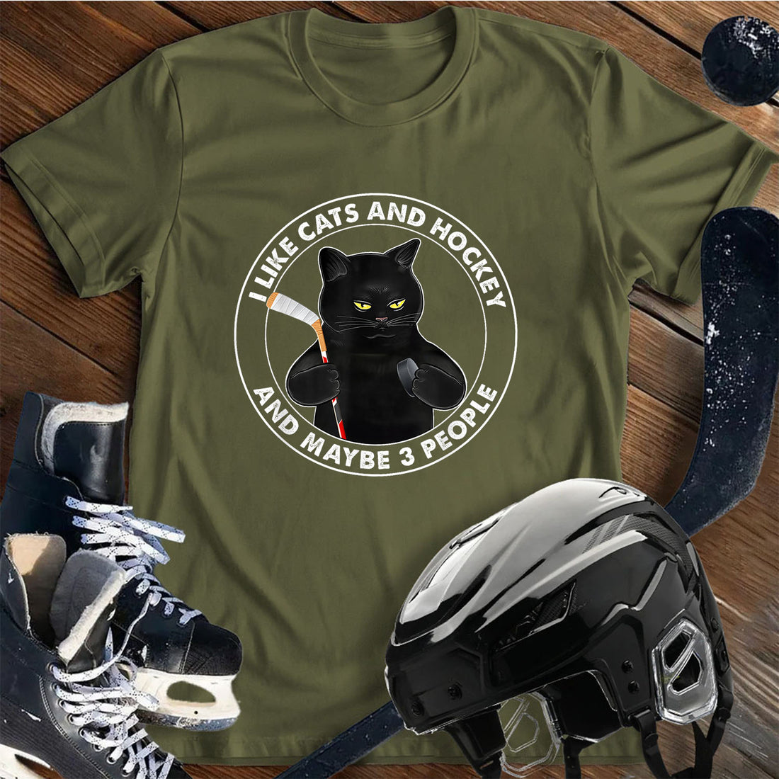 Cats Hockey T-Shirt