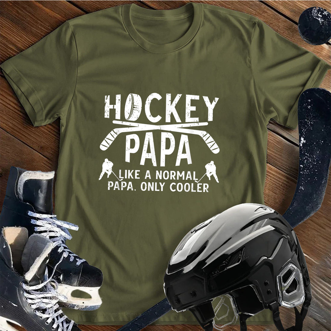 Hockey Papa T-Shirt