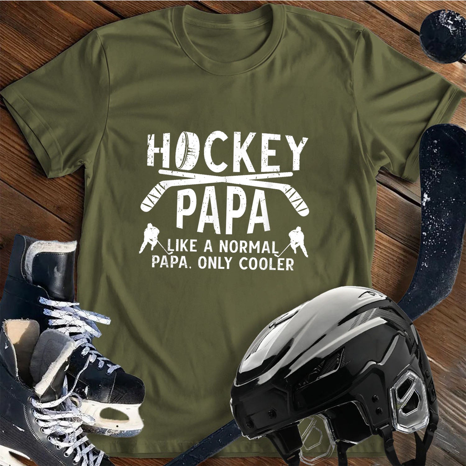 Hockey Papa T-Shirt