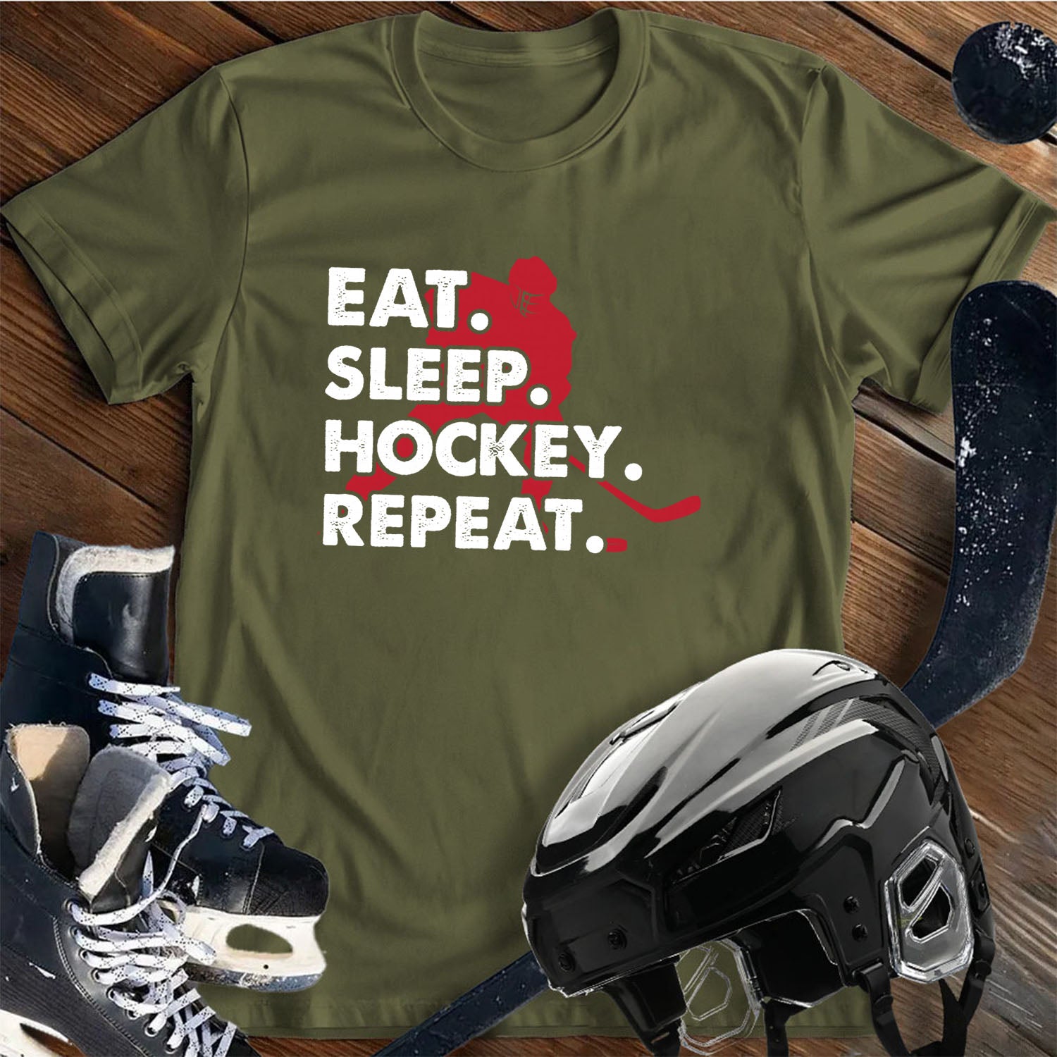 Hockey Repeat T-Shirt
