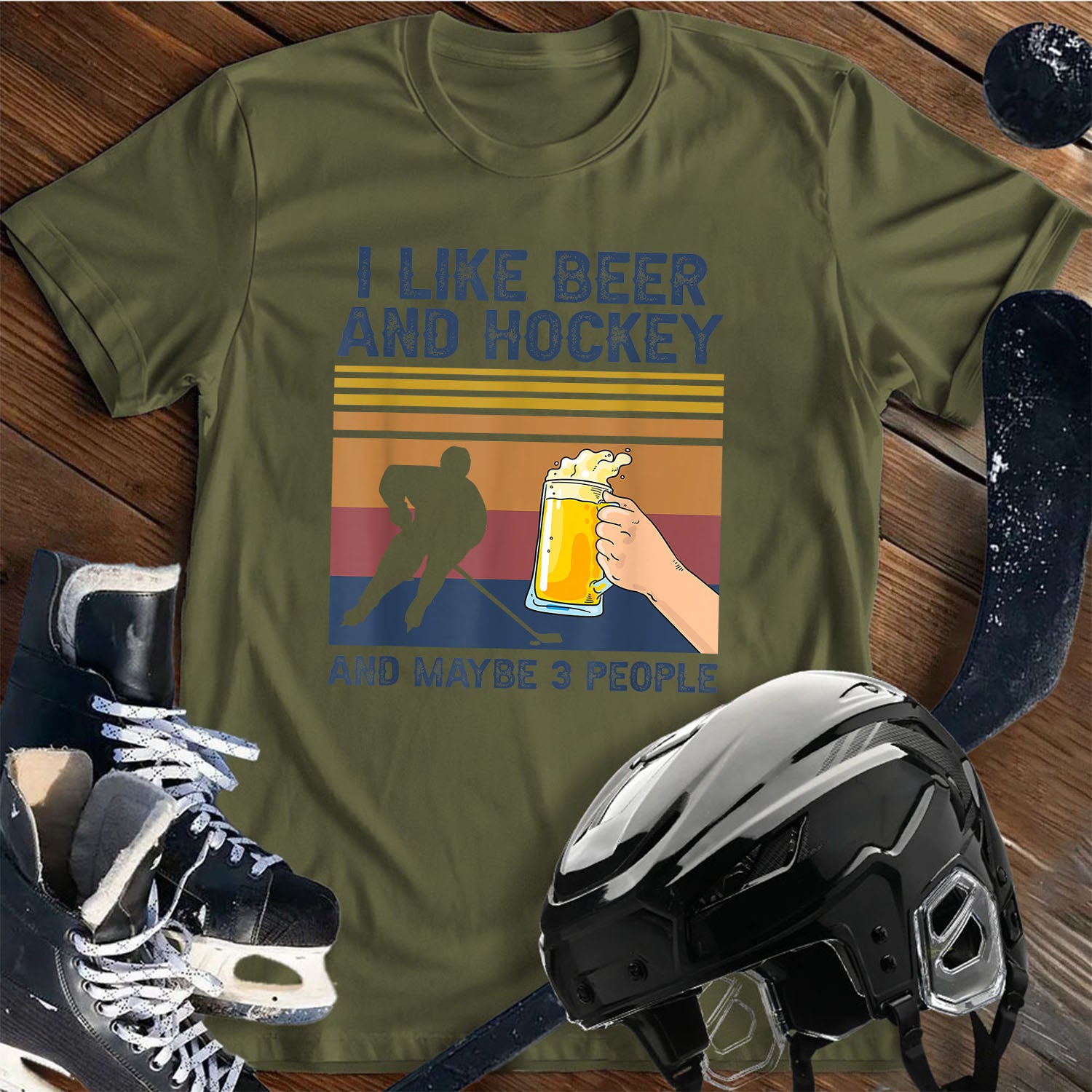 Beer Hockey T-Shirt