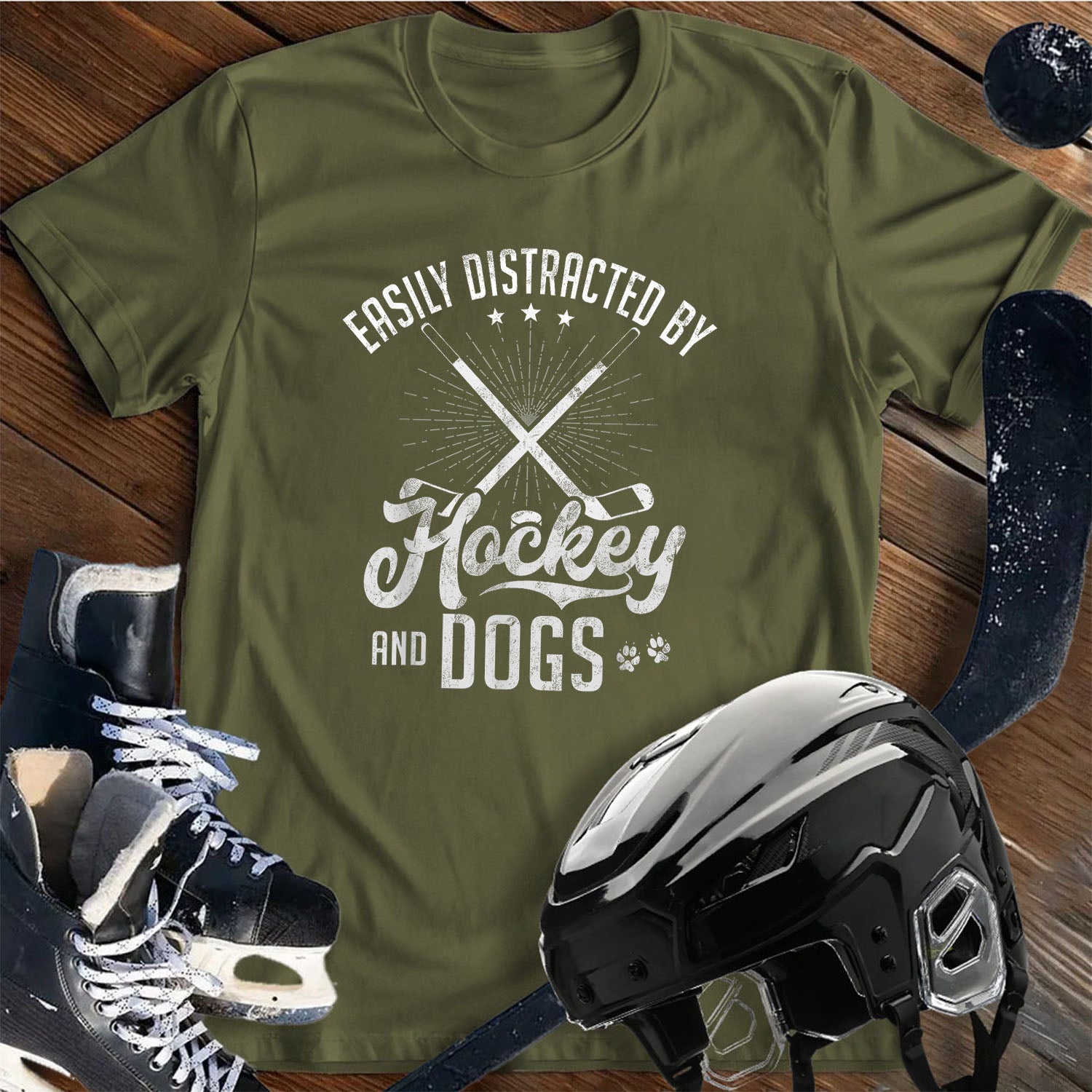 Dogs Hockey T-Shirt
