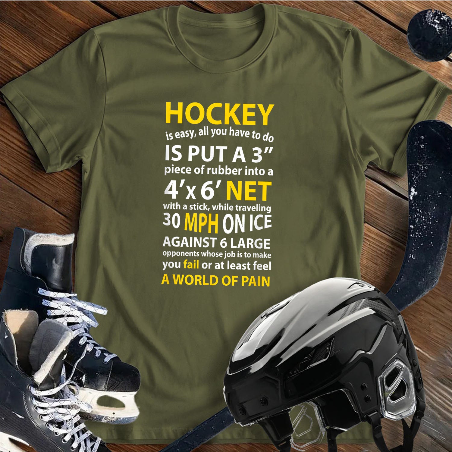 Easy Hockey T-Shirt